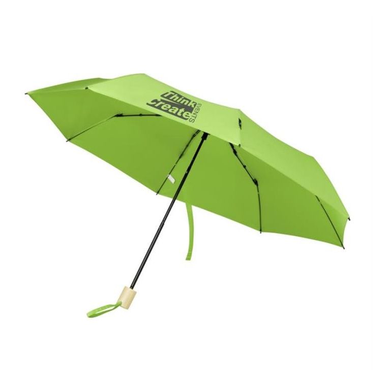 Birgit 21" Foldable RPET Umbrella