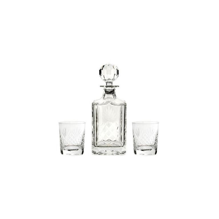 Large Decanter Set & Glasses