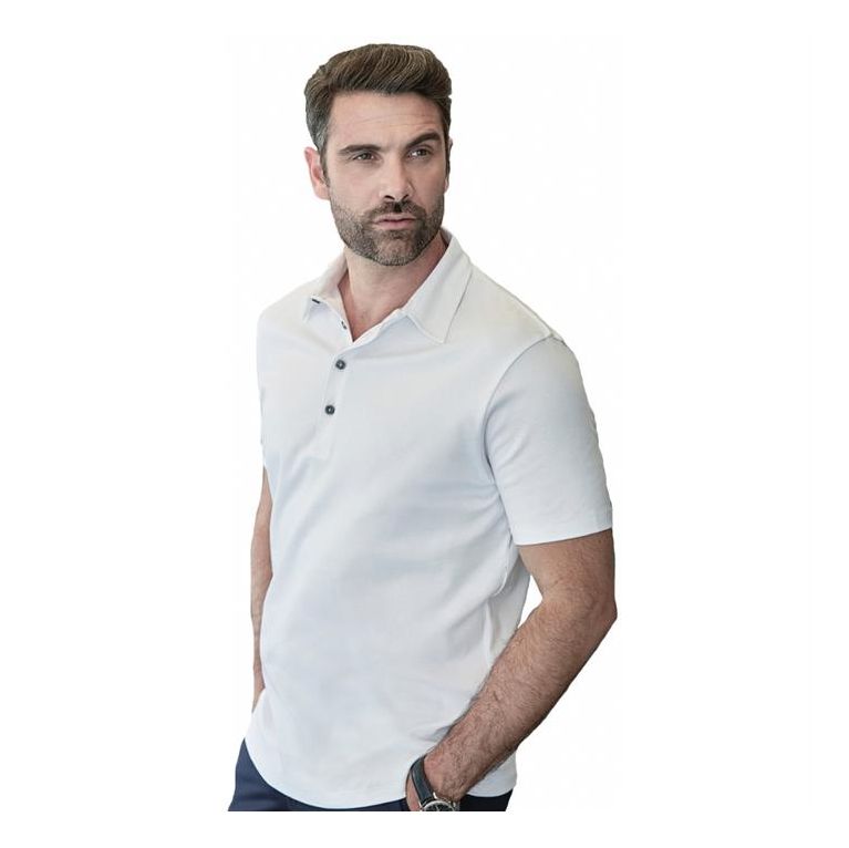 Teejays Men's Pima Cotton Poloshirt