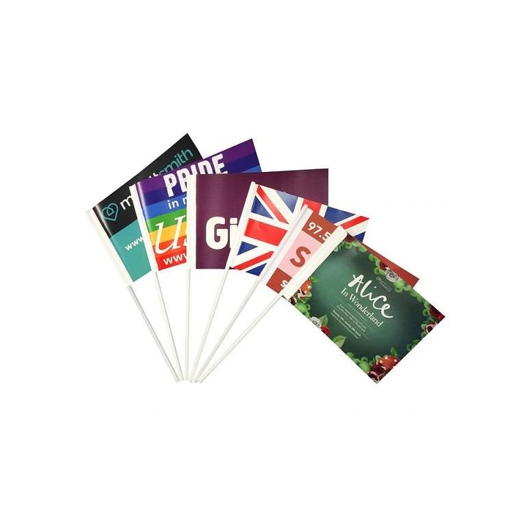 A5 Paper Hand Waver Flags 