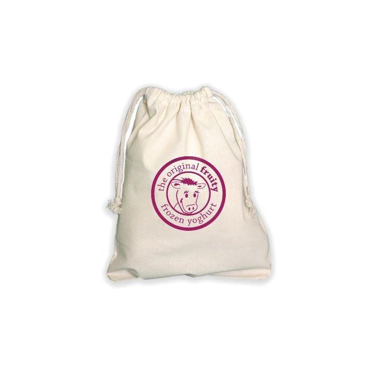 Large Cotton Drawstring Pouch