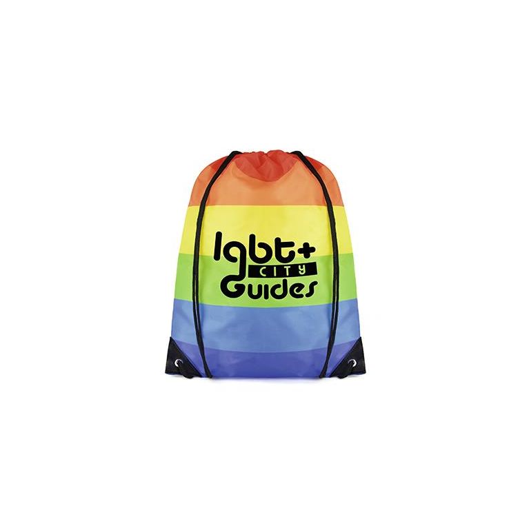 Rainbow Drawstring Bag