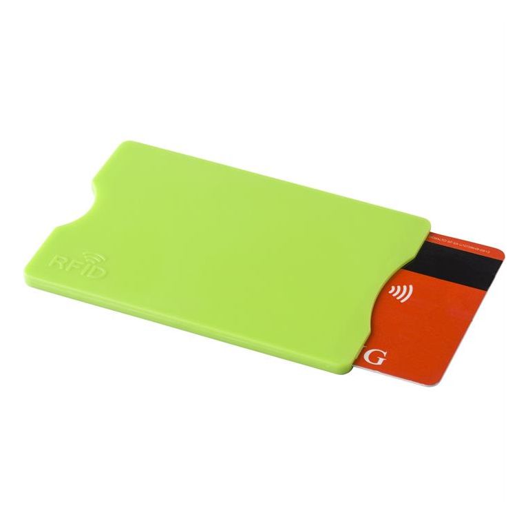 Plastic Card Holder with RFID Protection