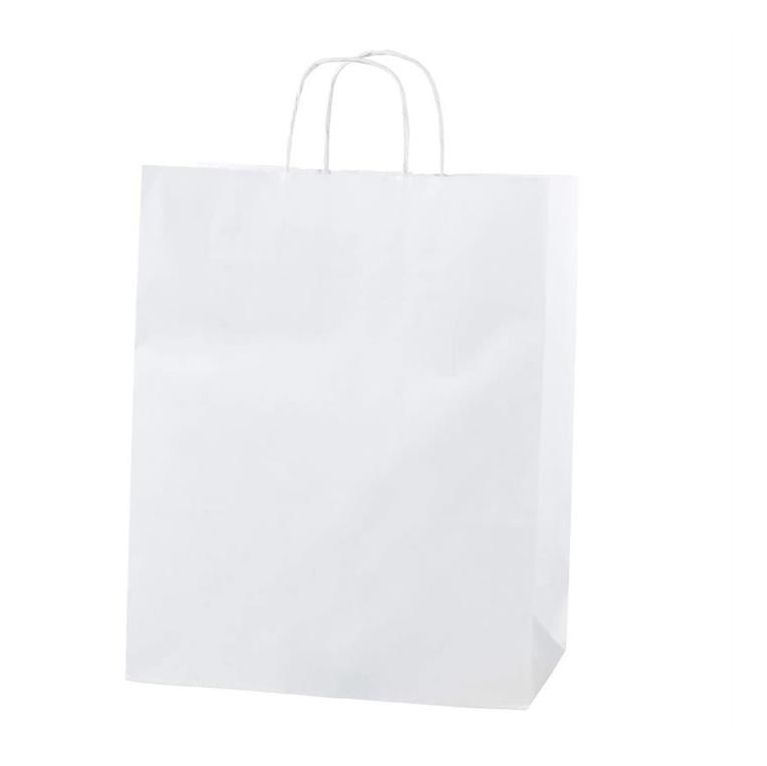 White Kraft Paper Sandwich Bag