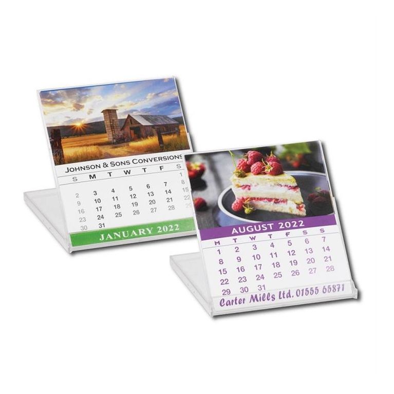 CD Case Style Calendars