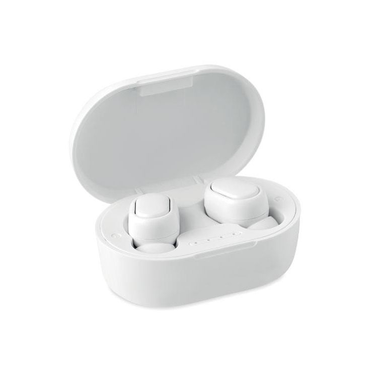 Rwing Recycled ABS White TWS Earbuds